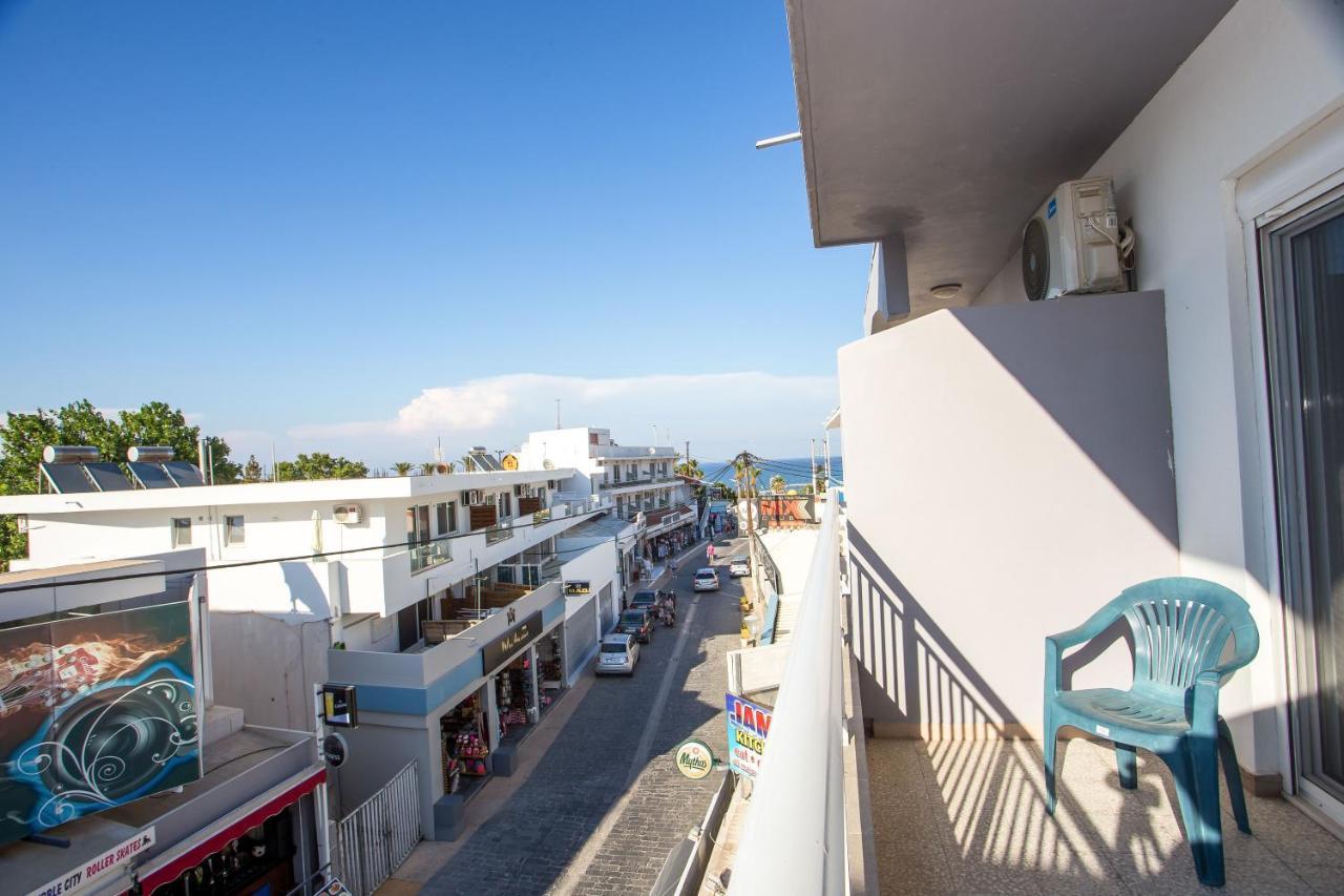 Rea Hotel Faliraki Bagian luar foto