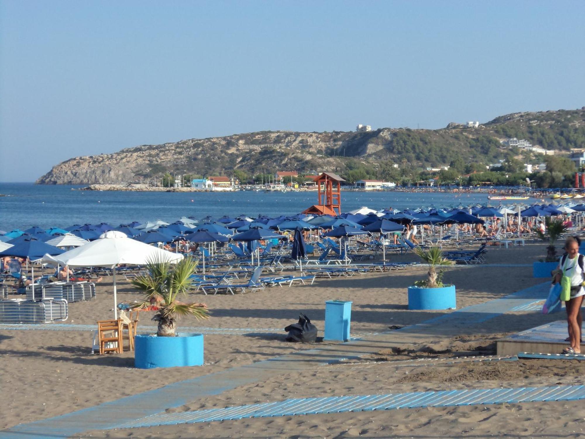 Rea Hotel Faliraki Bagian luar foto