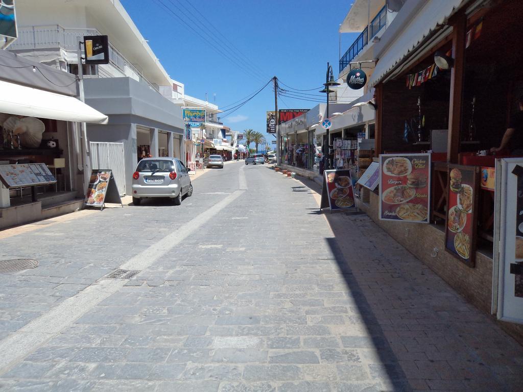 Rea Hotel Faliraki Bagian luar foto